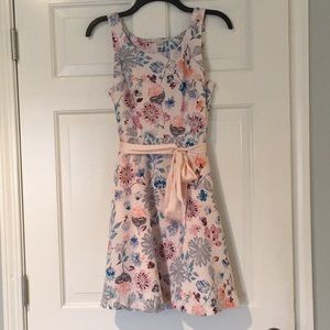 LC Lauren Conrad floral dress size 4